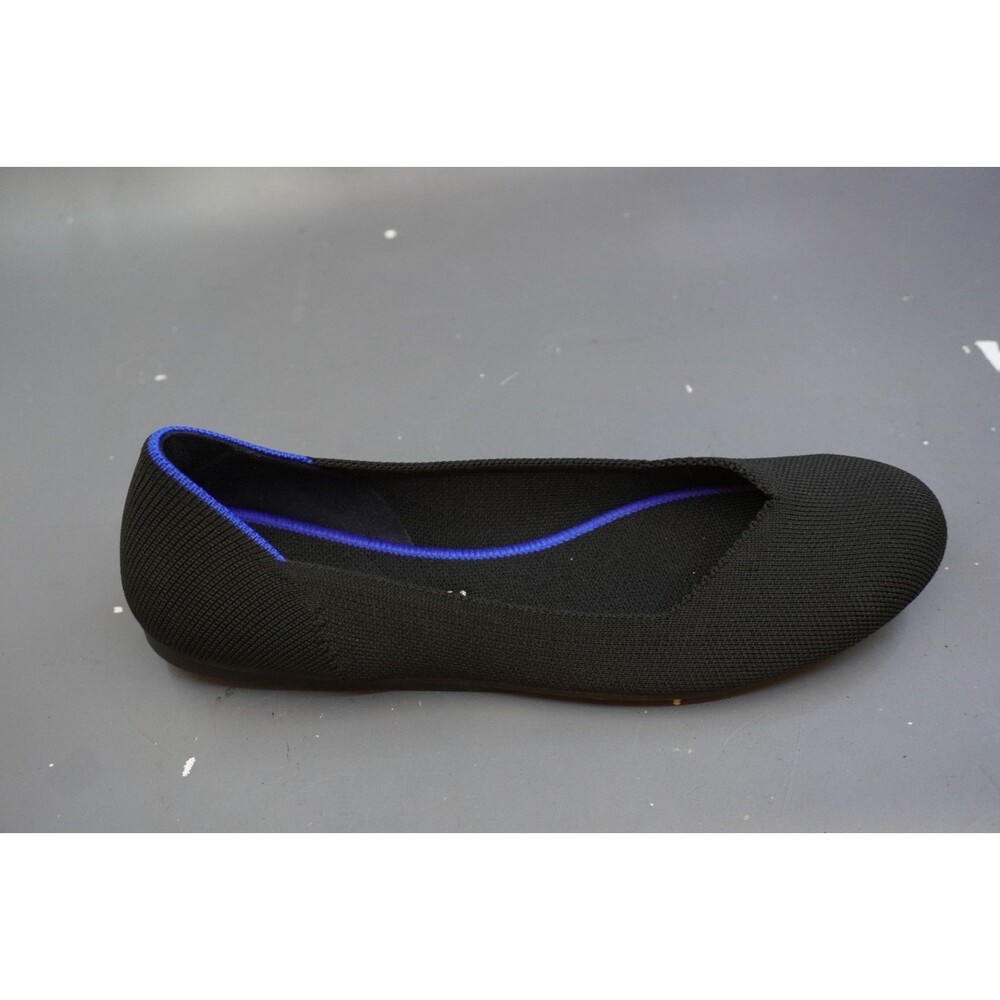 Rothy's The Flat Black Round Toe Knit Ballet Size 9 Single Right Shoe Only